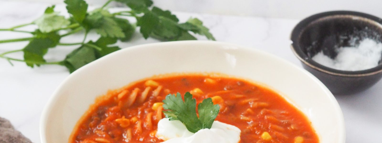 Tomatovo-čočková polévka